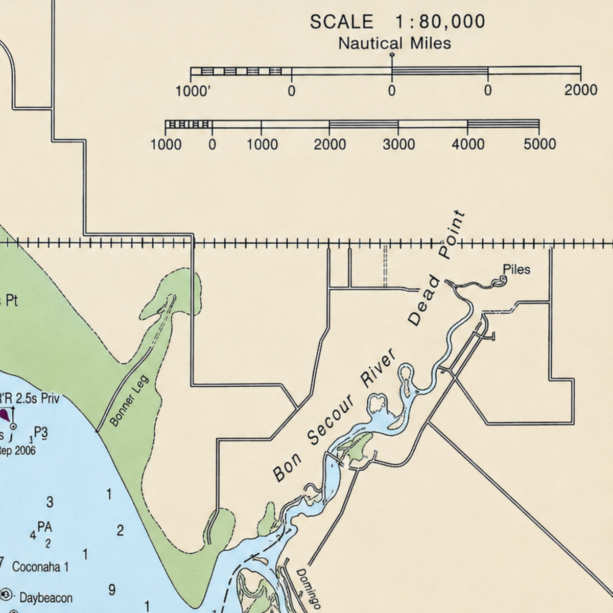 Gulf Shores Map Poster