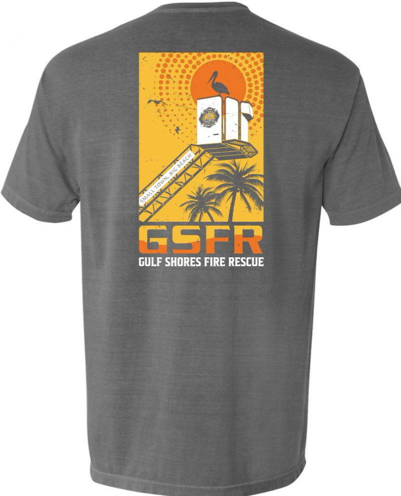 Gulf Shores Fire Rescue Short Sleeve Shirts