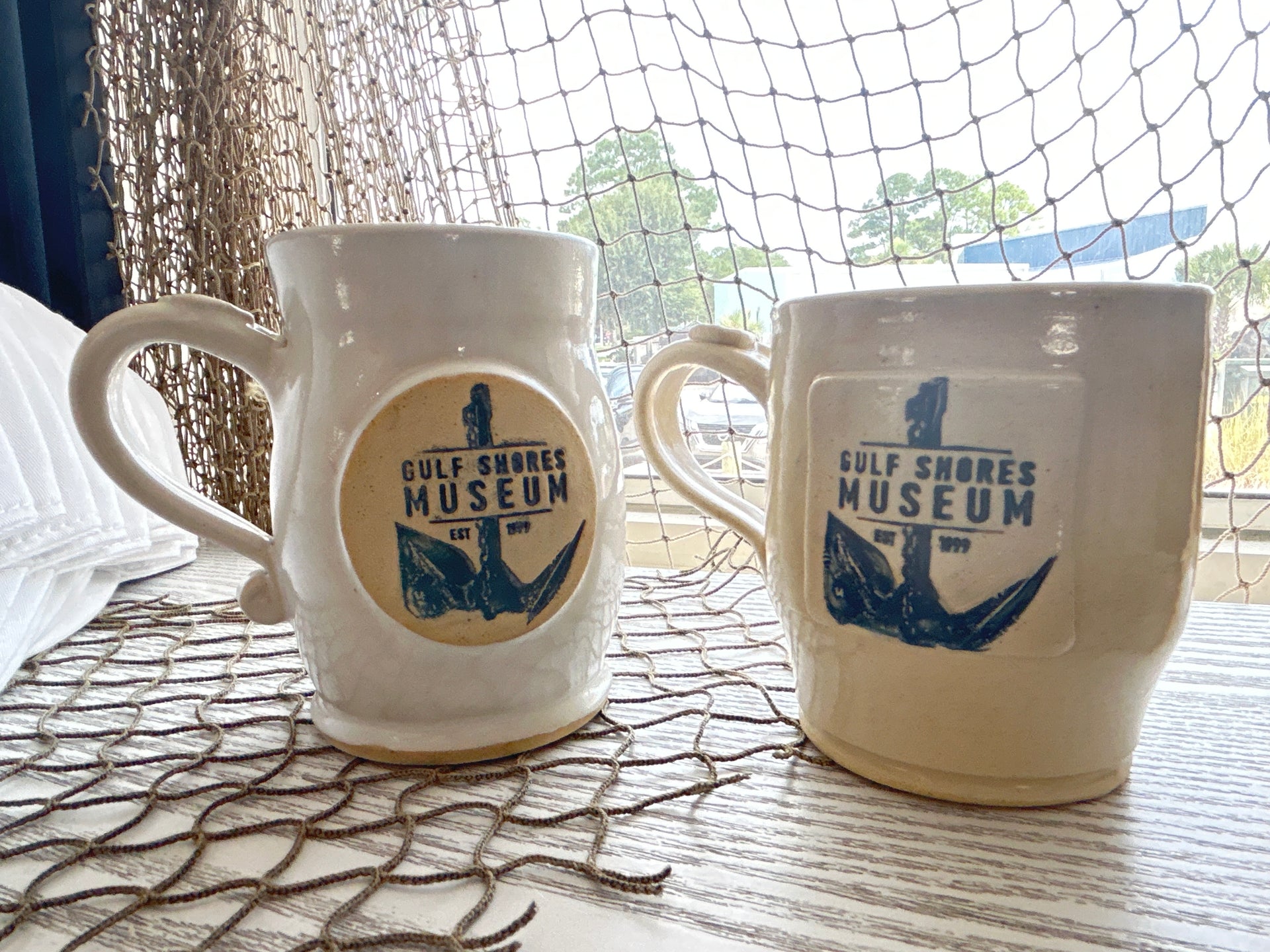Gulf Shores Museum Handmade Mug