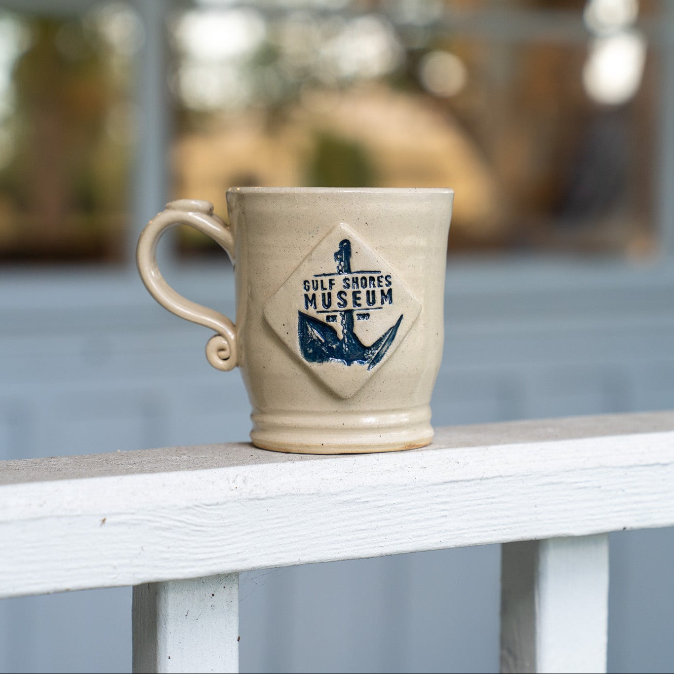 Gulf Shores Museum Handmade Mug