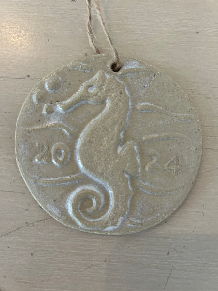 2024 Seahorse Handmade Ornament