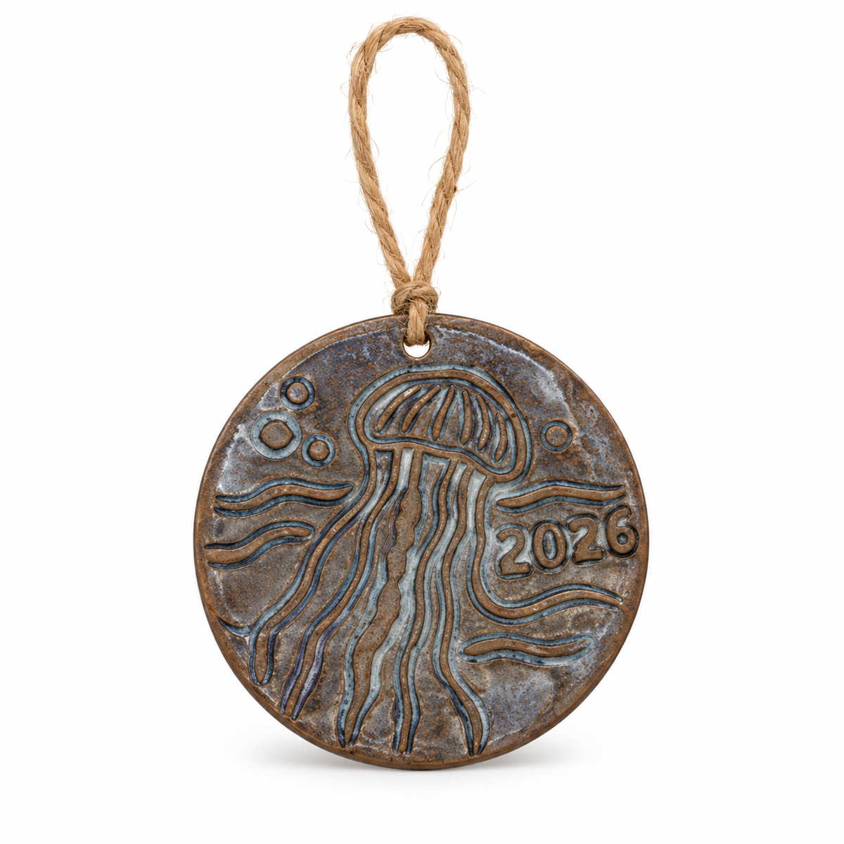 2026 Handmade Jellyfish Christmas Ornament