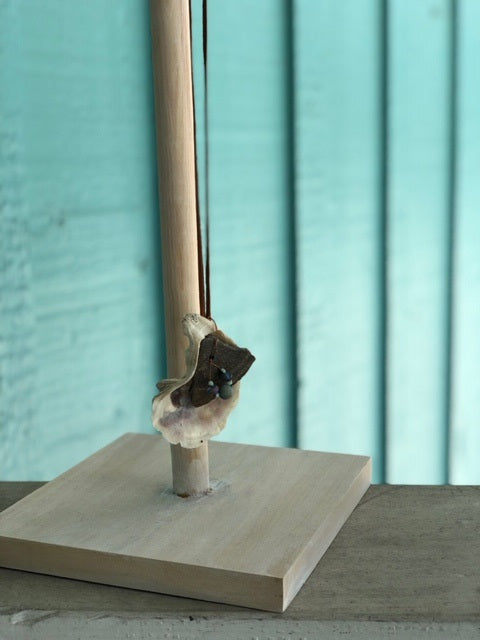 Indian Pottery and Oyster Shell Necklace