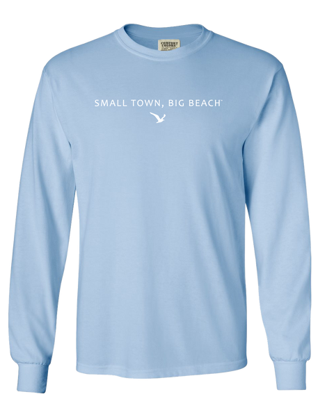 Gulf Shores T-Shirts│Classic STBB Long Sleeve T-Shirt - Light Blue 
