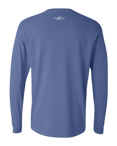 Gulf Shores T-Shirts│Classic STBB Long Sleeve T-Shirt - Dark Blue Back